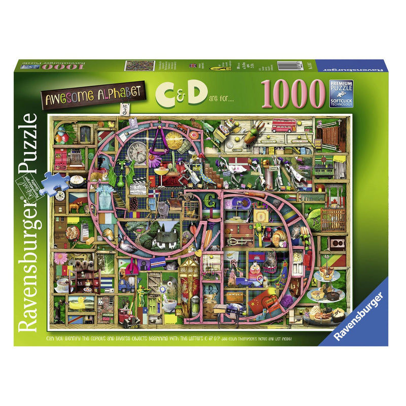 Ravensburger puzzel 1000 stukjes- Een collage