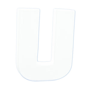 Décopatch - staande letter - 12 cm - U