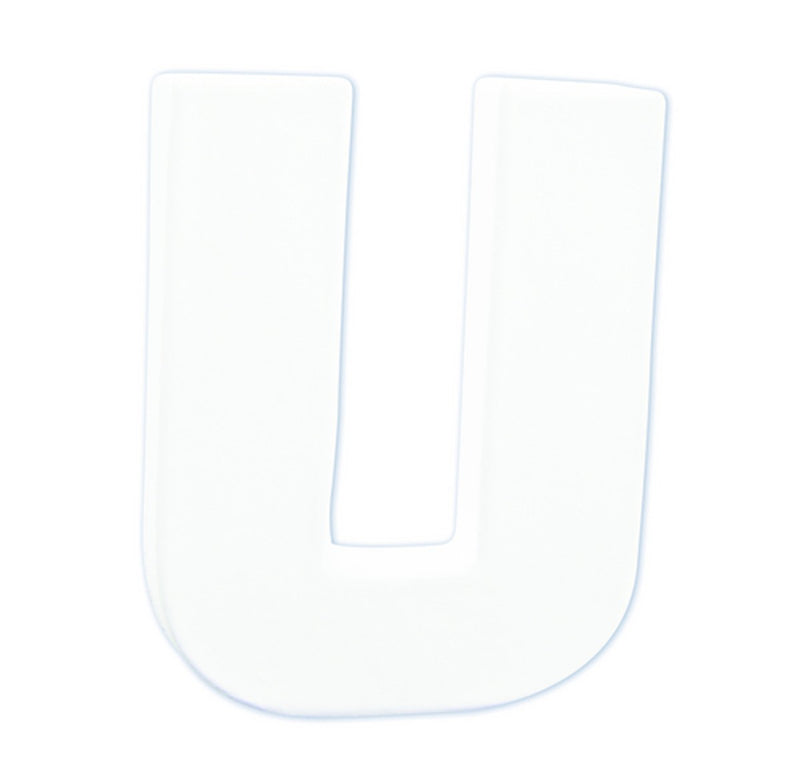 Décopatch - staande letter - 12 cm - U