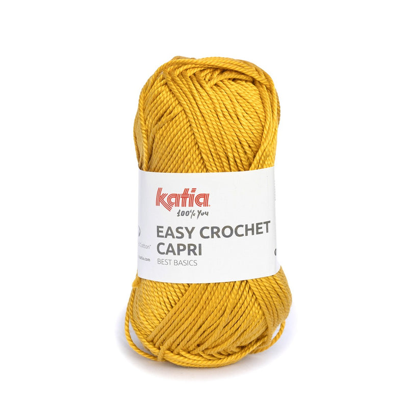 Katia Easy Crochet Capri - mosterd 109