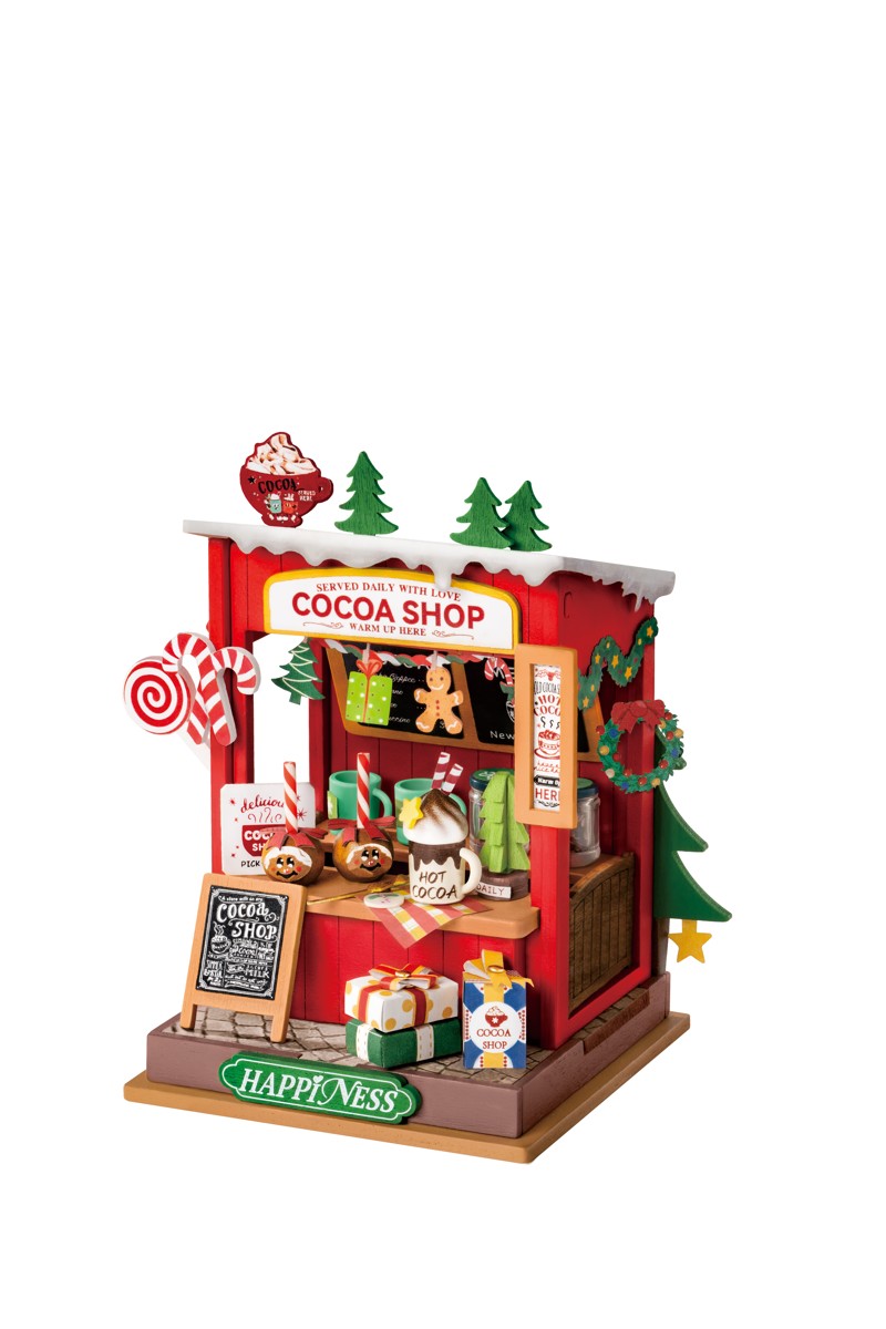 Robotime miniatuur DIY kit - Cocoa Shop