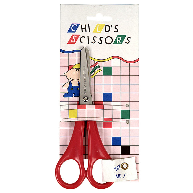 Knutsel-/schoolschaar - afgeronde punt - 13 cm