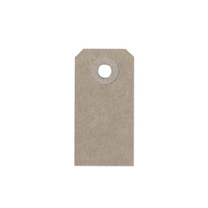 Manilla tags kraft - 20 stuks - 3x6 cm