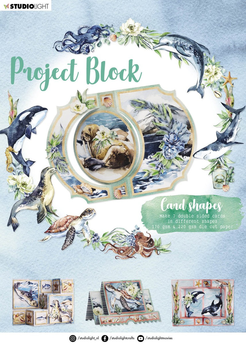 SL Essentials - Project block card shapes - Ocean nr. 05