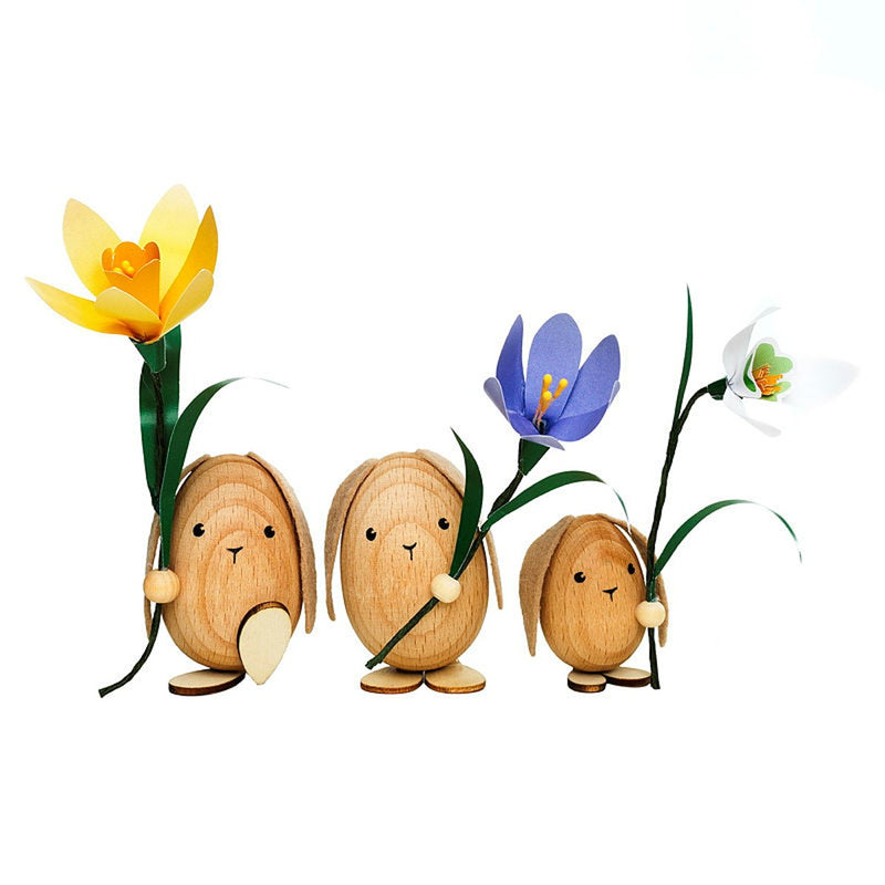 Panduro DIY kit - Wooden Bunnies