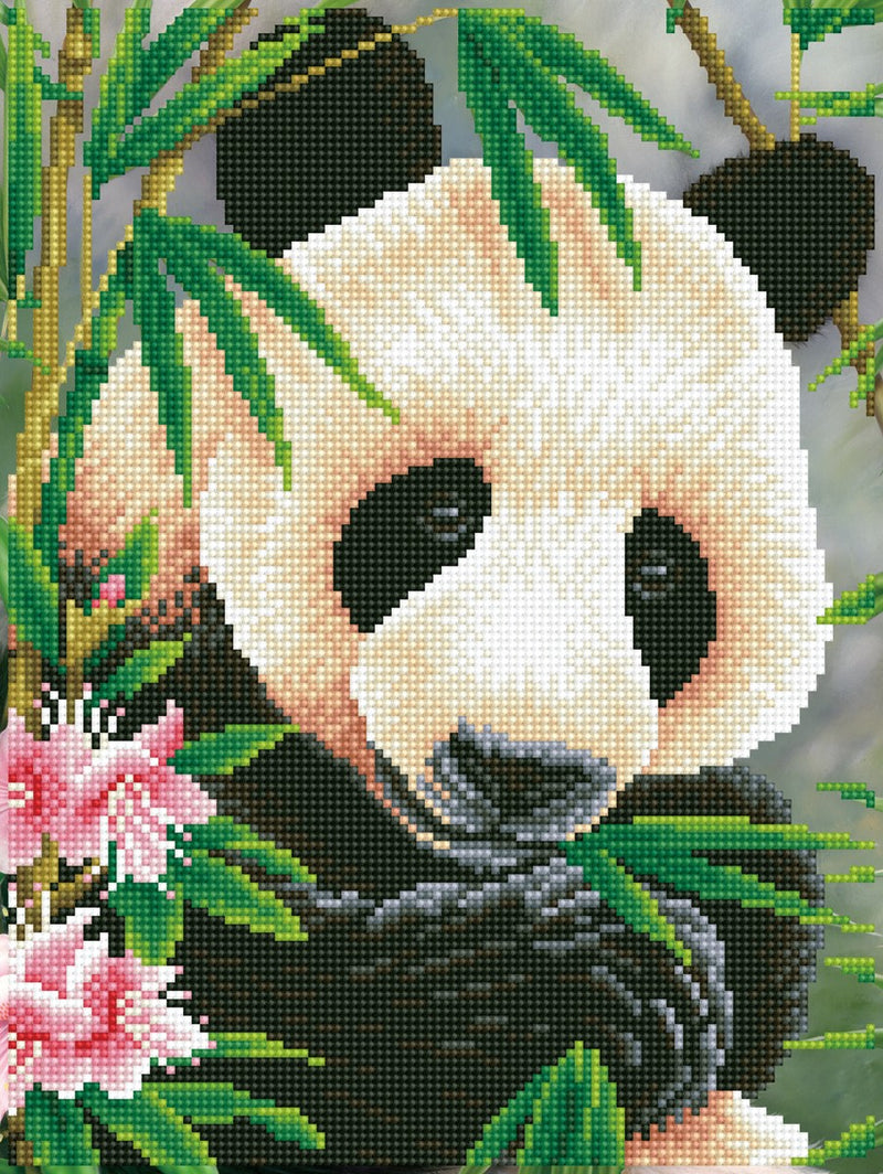 Diamond Dotz - 30x40 cm - panda