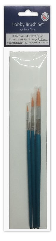 Artist penselen set - rond - 3 stuks