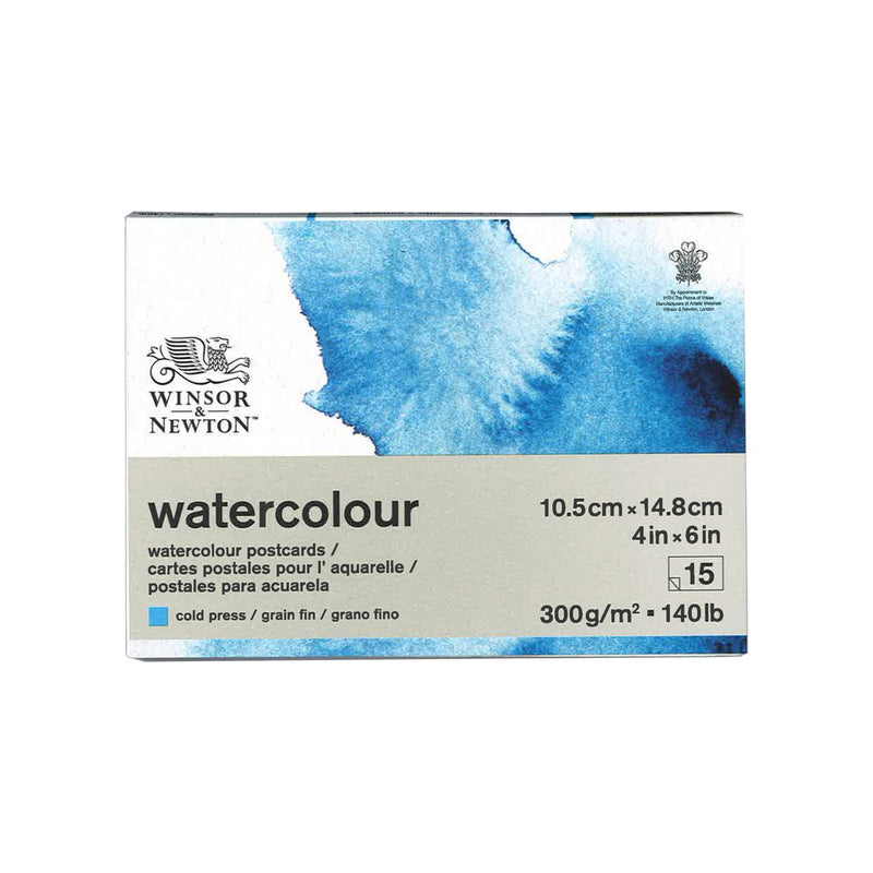 Winsor & Newton blok aquarelpapier - A6 (postkaart) - eenzijdig gelijmd