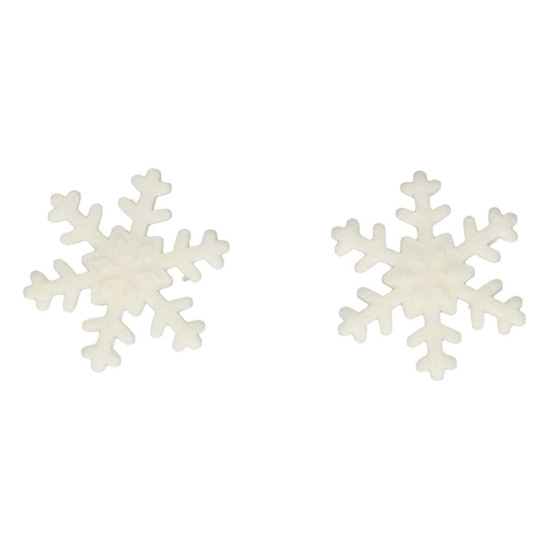 FunCakes fondantdecoratie - witte sneeuwsterren