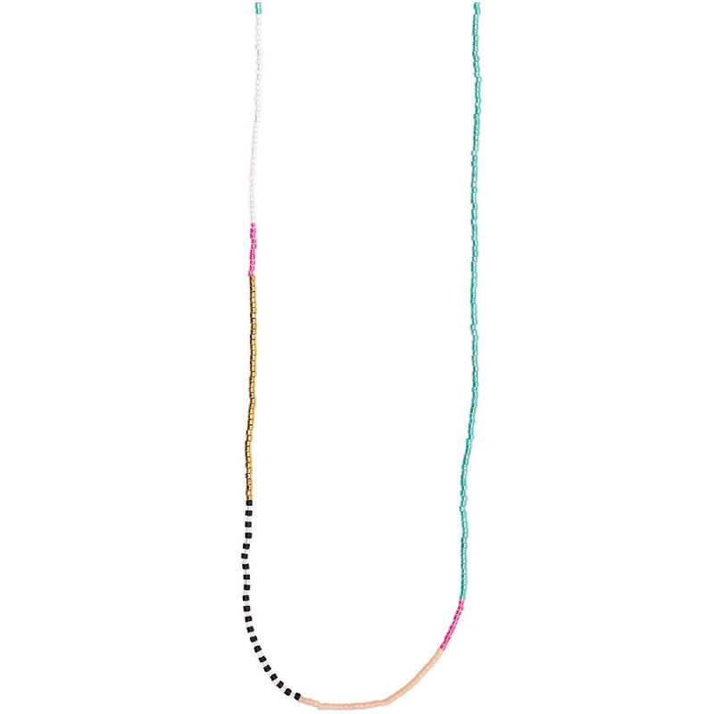 Mix It Up - kralen ketting 65 cm - goudkleurig
