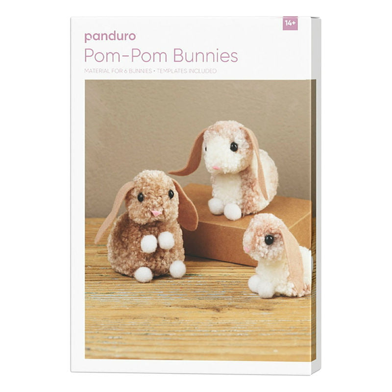 Panduro DIY kit - Pompon Bunnies
