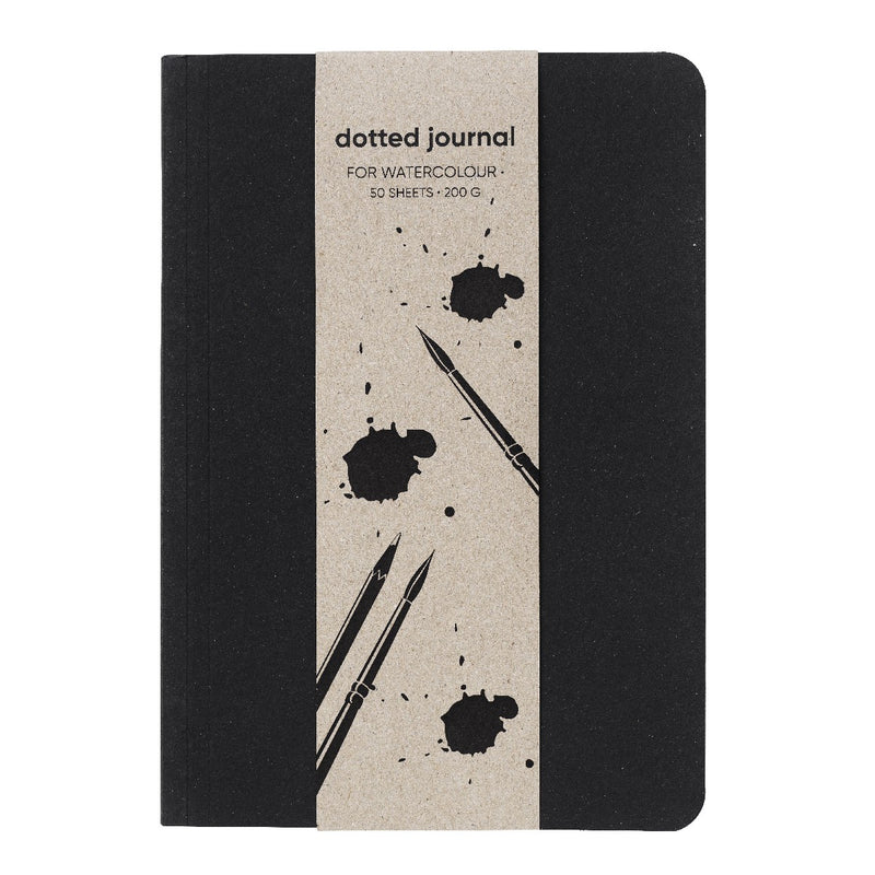 Bullet journal met aquarel papier