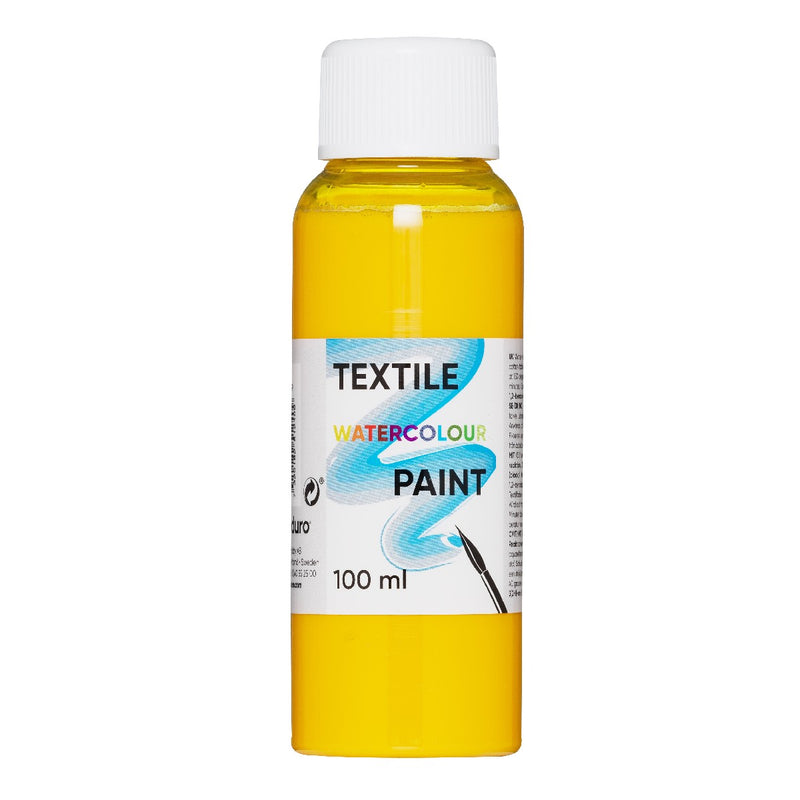 Textile watercolour paint - geel