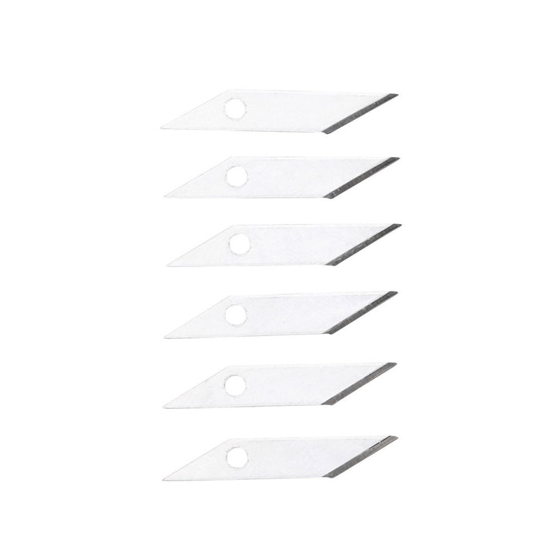Reservemessen voor penmes - 6 stuks