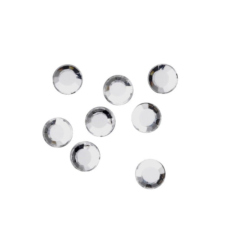 opstrijkdiamantjes 3-5 mm 50 st - helder