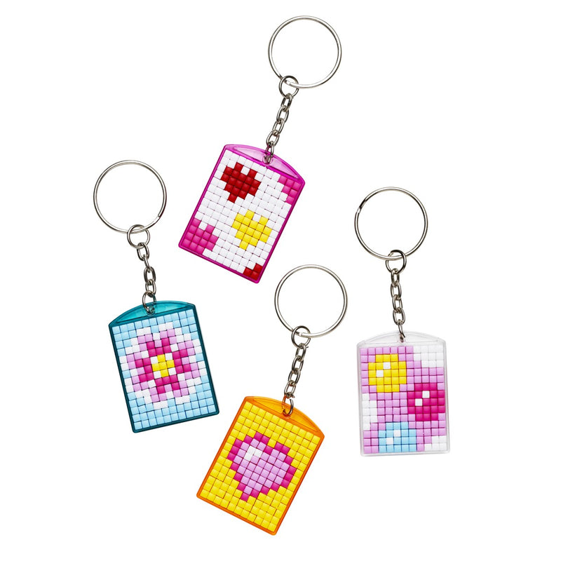 Panduro Junior DIY kit - Pixel sleutelhangers - Love