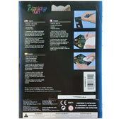 Engraving art - regenboogkleuren - vlinders