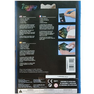 Engraving art - regenboogkleuren - vlinders
