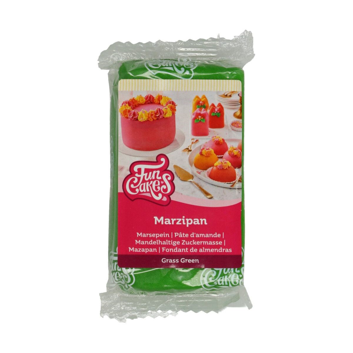 FunCakes marsepein - 250 gram - grass green