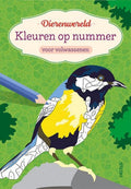 Kleurboek - Kleuren op nummer - Dierenwereld