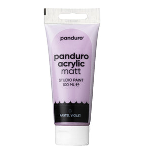 Panduro acrylverf mat - 100 ml - pastellila