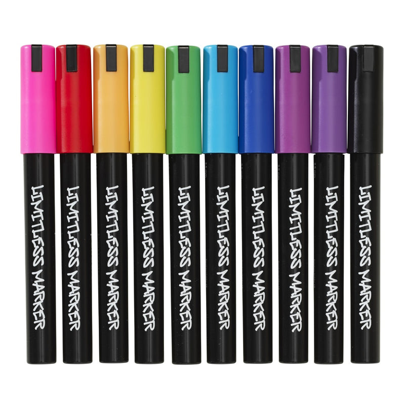 Limitless Marker M set - 10 stuks - Main Street