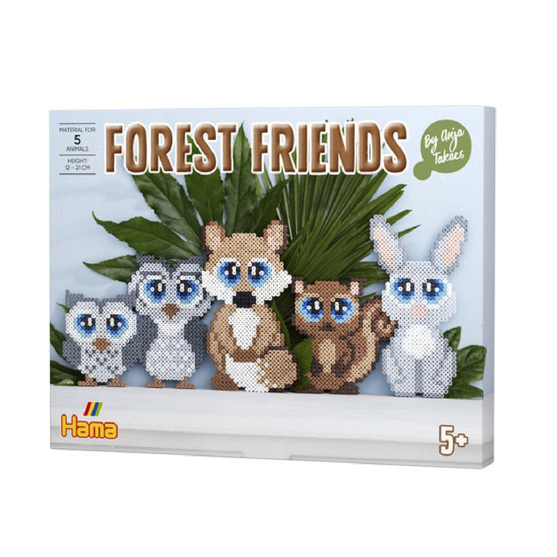 Hama Midi - strijkkralen set - 5000 stuks - forest friends