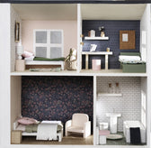 houten poppenhuismeubeltjes - badkamer