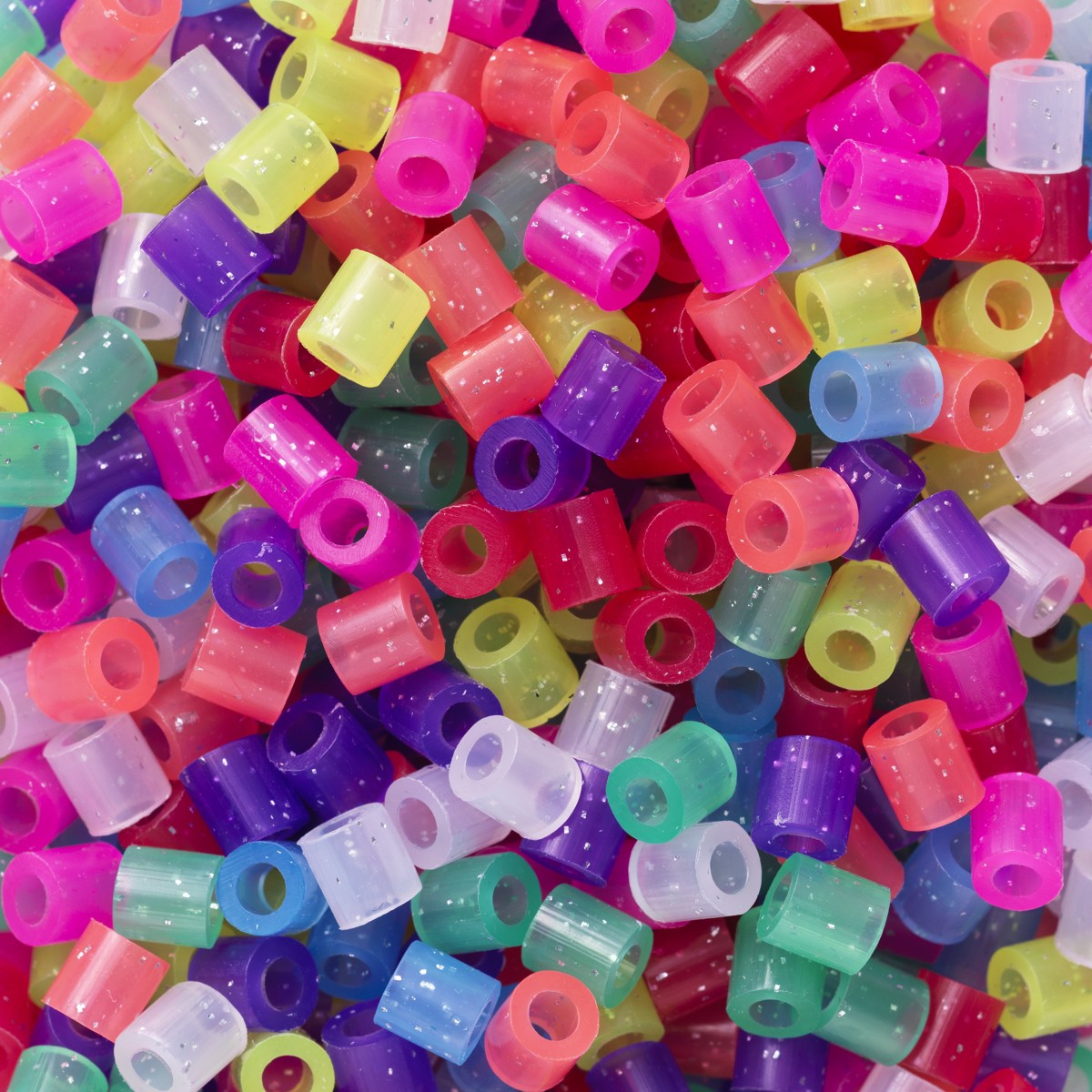 Panduro strijkkralen - 1000 stuks - 66 mix glitter