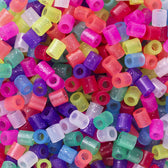 Panduro strijkkralen - 1000 stuks - 66 mix glitter