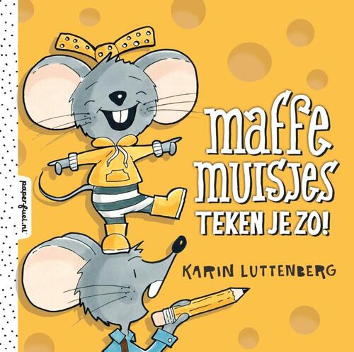 Boek - Paperfuel - Maffe muisjes teken je zo!