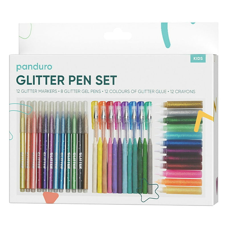 Panduro glitterpen set - 44 stuks