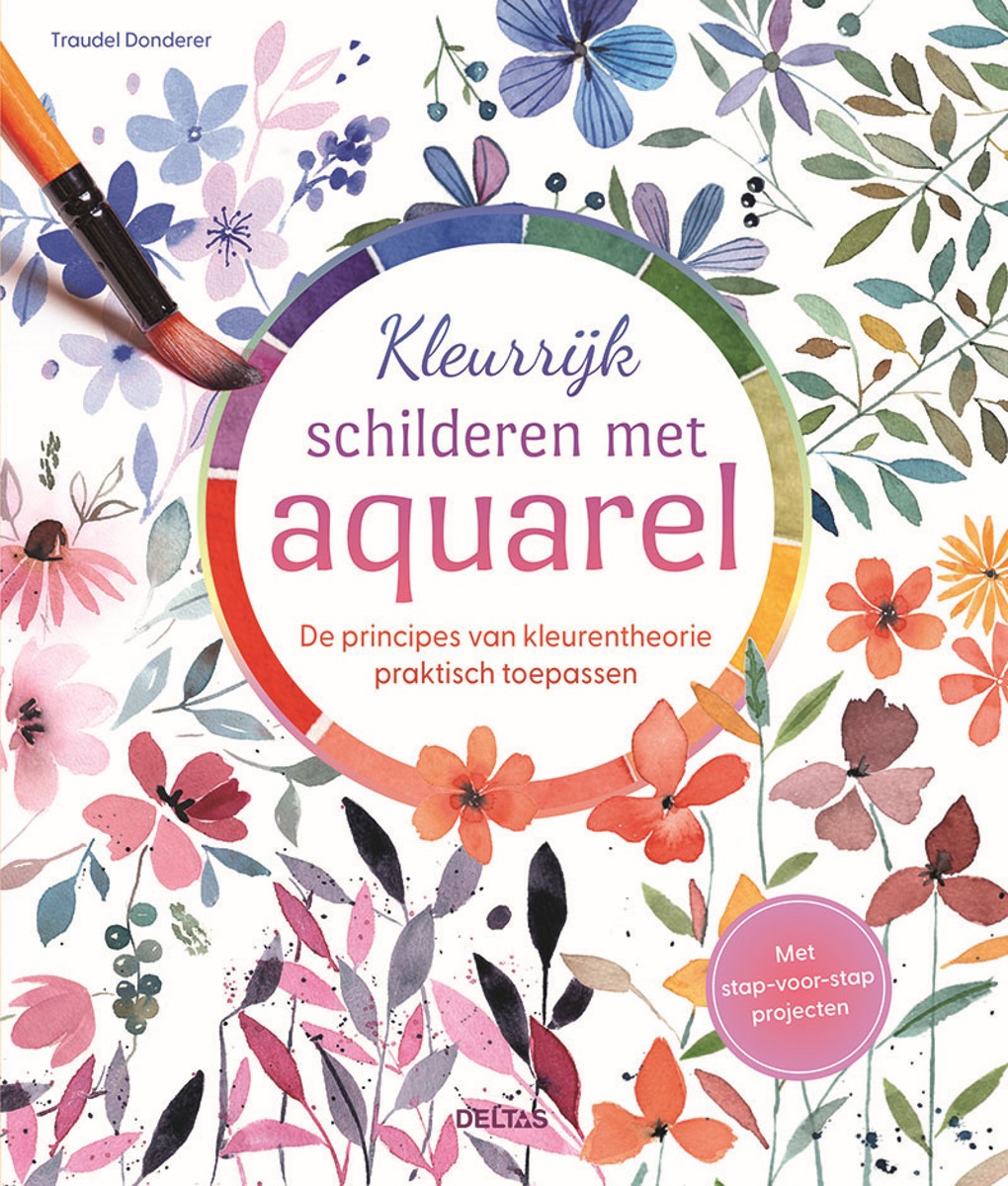 Boek - Kleurrijk Schilderen Met Aquarel