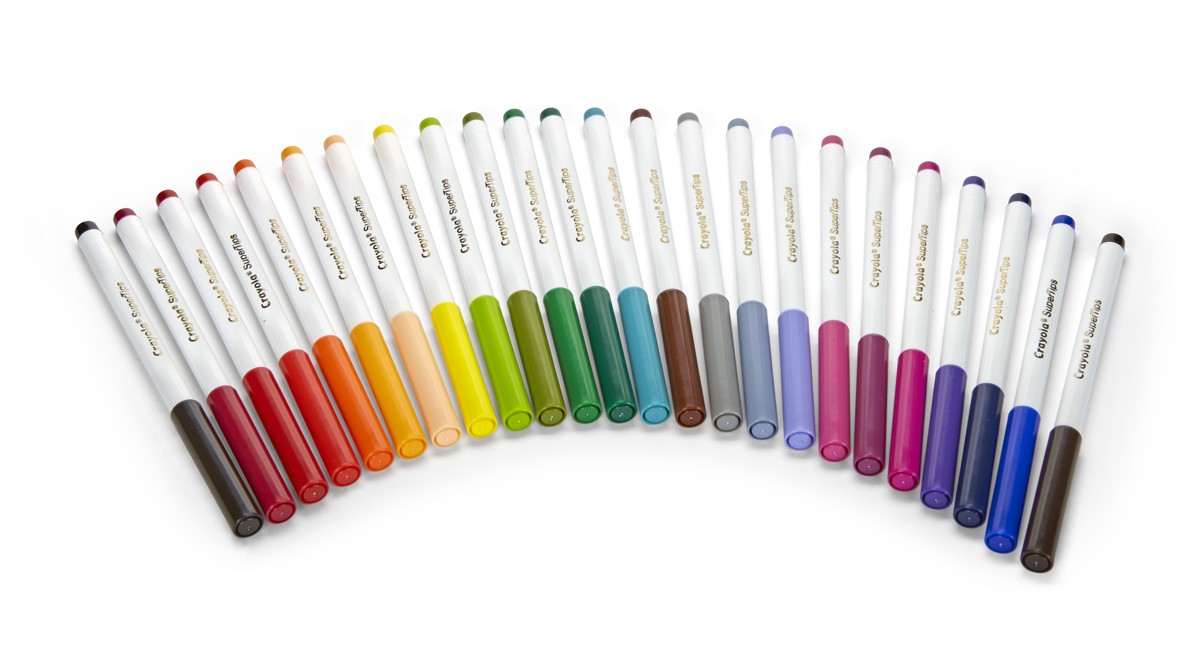 Crayola Supertips - 24 stuks