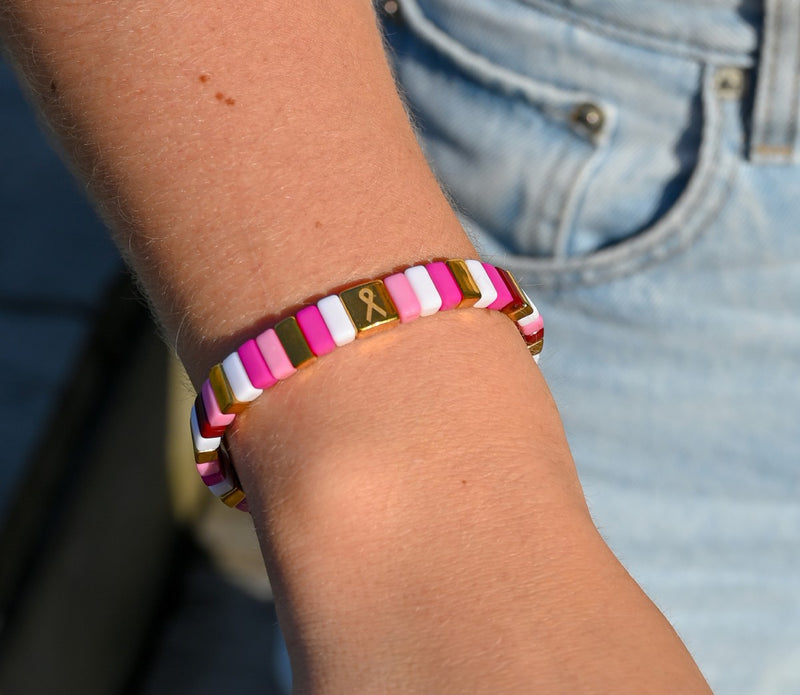 Pink Ribbon armband - 2026