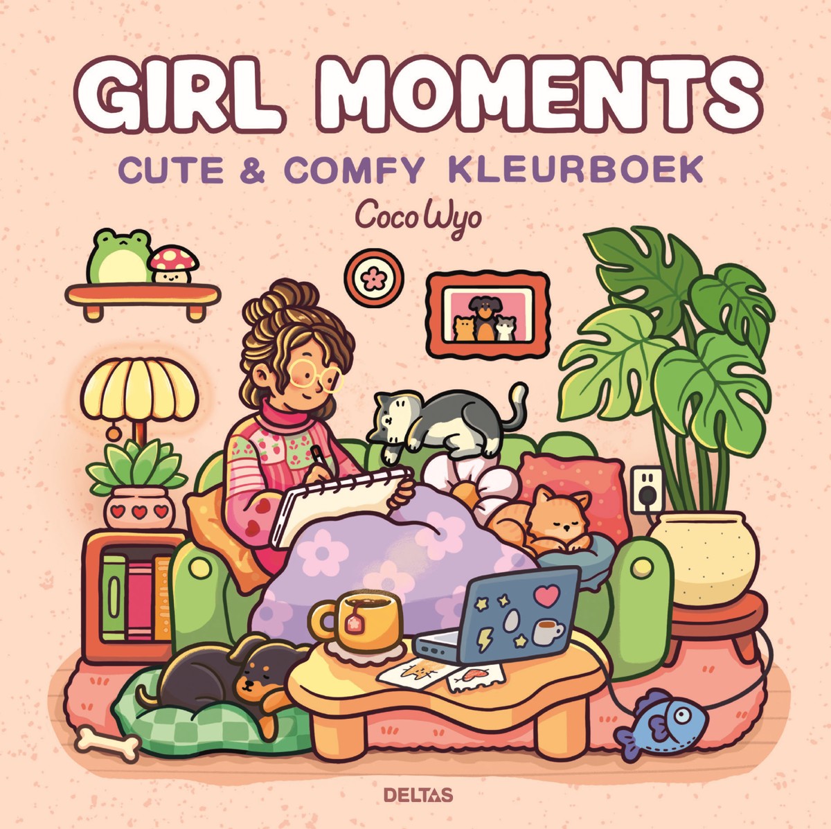 Kleurboek - Cute & Comfy - Cozy Moments