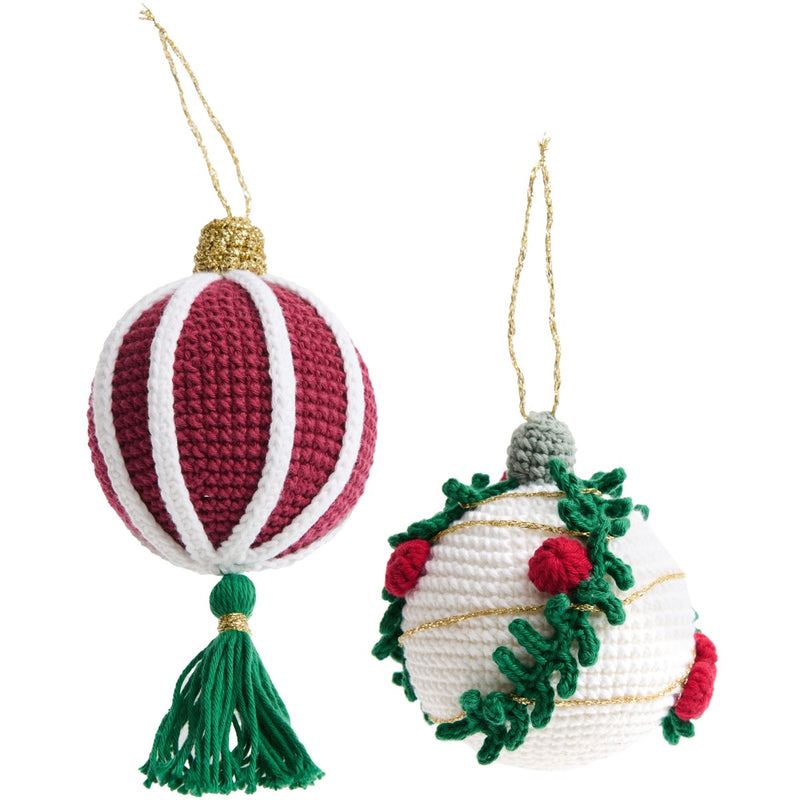 Ricorumi haakpakket kerstballen - goud