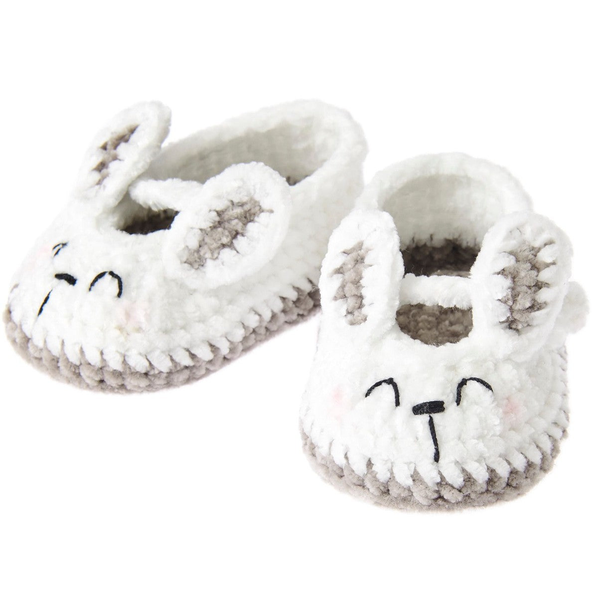 Ricorumi haakpakket - Baby Booties - konijntjes