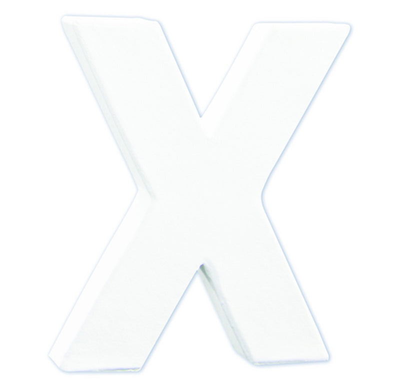 Décopatch - staande letter - 12 cm - X