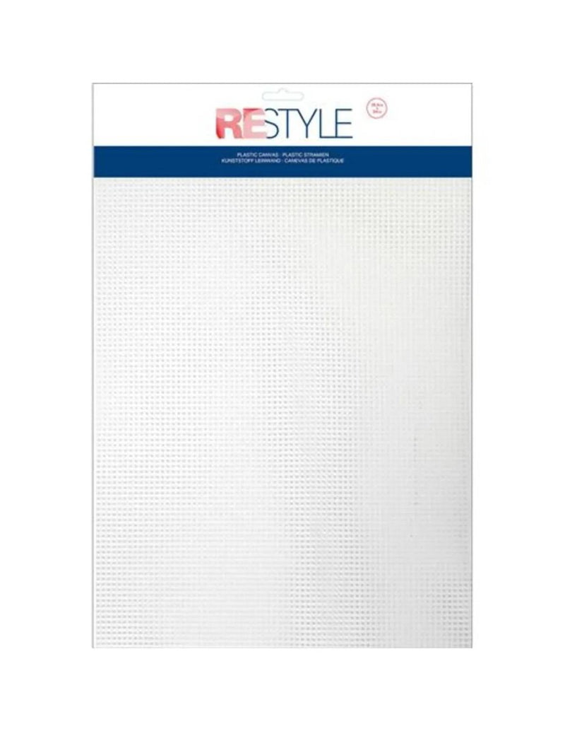 Restyle plastic stramien - 26,5 x 34 cm - 3 stuks