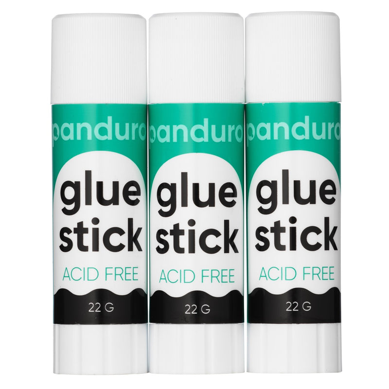 Panduro lijmstiften - 22 gram - 3 stuks