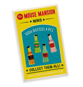 Het Muizenhuis - mini's - 4 frisdrank flessen