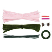 Panduro DIY kit - Pipe Cleaner Flowers