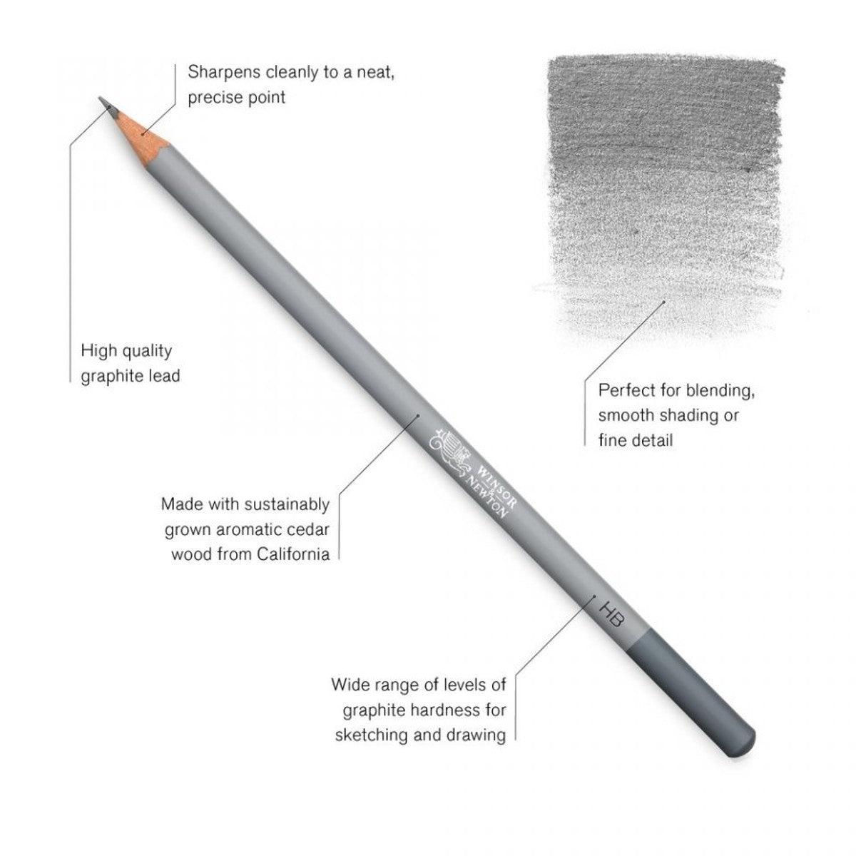 Winsor & Newton Studio - schets set - 10-delig