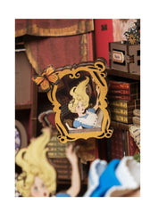 Robotime houten 3D puzzel - book nook - Alice Adventure