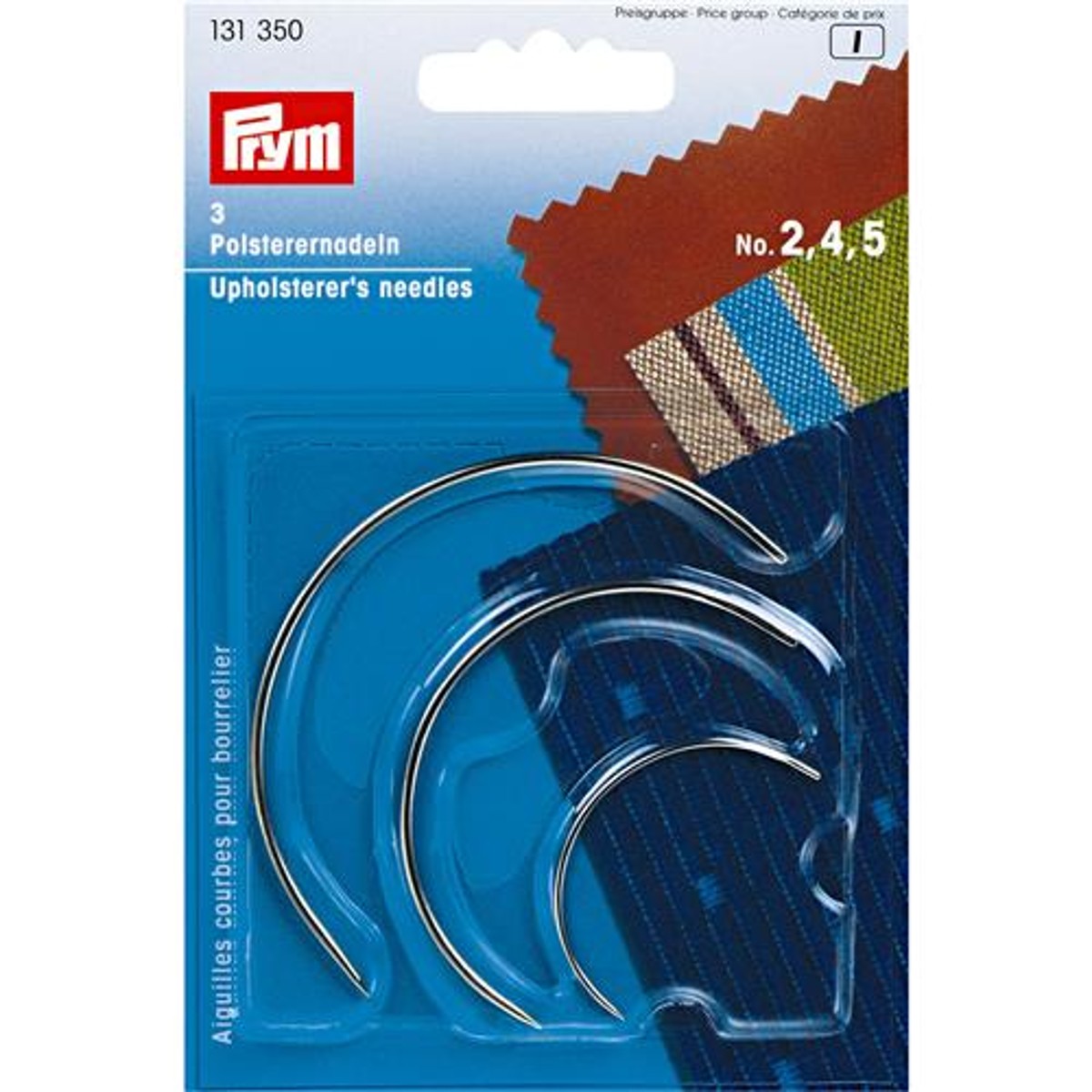 Prym stoffeerdersnaalden 3 stuks