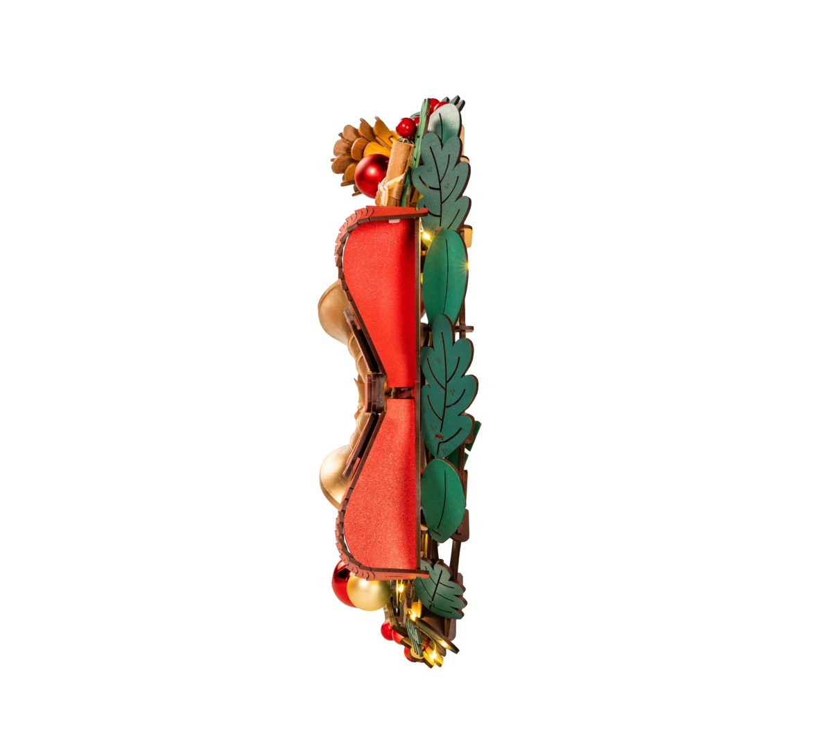 Robotime houten 3D puzzel - Christmas Wreath