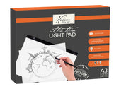 Lichtpad LED Ultra Thin met 3 standen - A3