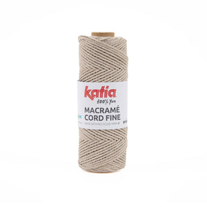 Katia Macramé Cord Fine - linnen 205