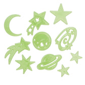 Stickers - glow in the dark - ruimte